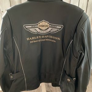 HARLEY DAVIDSON LEATHER ANNIVERSARY JACKET